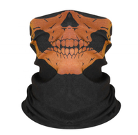 Cache-cou respirant camouflage bleu sur mesure, masque facial et couvre-chef pour sports de plein air pour hommes, prix de gros, chauffe-cou
