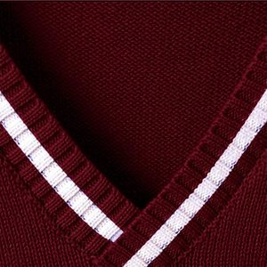 Chaleco Escolar para Niños, Chaleco de Punto sin Mangas con Cuello en V, Chaleco de Algodón Unisex para Niños y Niñas - Product Image 4