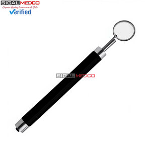 Espejo Bucal Dental de Primera Calidad con Luz LED, Mango de Color Negro, Instrumento de Examen Oral de Acero Inoxidable para Dentistas - Product Image 3