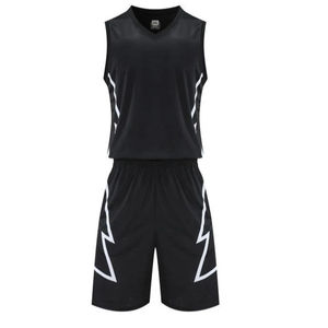 Conjunto de Uniforme de Baloncesto Femenino 100% Poliéster Antibacterial de Secado Rápido, Chaleco sin Mangas, Pantalones Cortos y Camiseta - Product Image 1