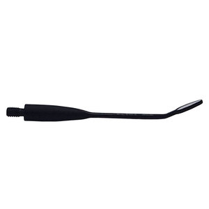 Miroir buccal dentaire rond micro HD ultra-mince 0,7 m, finition noire mate, poignée ergonomique, instrument d'inspection buccale manuel, vente en gros - Product Image 3
