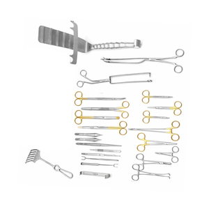 Conjunto Completo de Instrumentos de Cirugía Estética para Procedimientos Clínicos, Kit Premium para Procedimientos Plásticos y de Belleza - Product Image 1