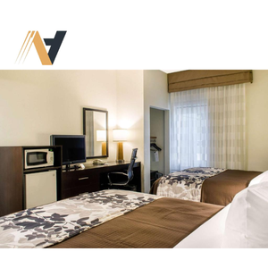 Mesita de Noche para Hotel Sleep Inn, Componente Moderno para Dormitorio de Hotel, Fabricante Vietnamita de Grado Contratista, Acabado HPL, Estándar Estadounidense - Product Image 1