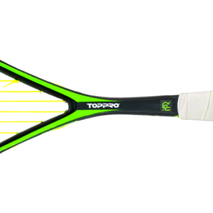 Raqueta de Squash Profesional de Fibra de Carbono Original de Fábrica - Uso en Interiores Color Negro-Verde en Oferta - Product Image 5