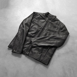 Chaquetas de Cuero Reversibles Personalizadas de Alta Gama, a la Moda, Transpirables, de Talla Grande para Motociclistas, Nuevo Diseño Largo - Product Image 6