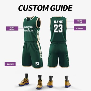 Nouvel ensemble d'uniformes de basketball unisexe de qualité supérieure, style classique, couleur unie, grande taille, séchage rapide - Product Image 2