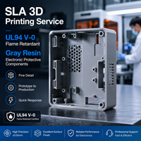 Imprimante 3D SLA de précision, résine ignifuge grise, composants électroniques de protection, UL94 V-0
