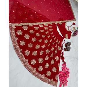 Conjuntos De Mujer De Diseñador Bordado Lehenga-Choli - Product Image 3