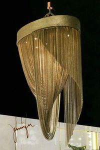Lustre en cristal en forme de pompons, luminaire de plafond pour intérieur, décoration de la maison, salon, design moderne, fer écologique - Product Image 2