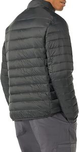 Stand Collar Mens Puffer Jacket Winter Warm <b>Padded</b> Bubble <b>Coat</b> Zipper Pocket Outerwear Custom Logo - Product Image 4