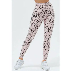 Women's Econex Sports High Waist <b>Leggings</b> <b>Ankle</b>-<b>Length</b> Solid Belly Support Reflective Seamless Elastic Pockets Breathable - Product Image 1