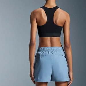 New Fashion Solid Front Women's Sports Bra Customized Athletic Wear Spandex/Nylon Medium Support Yoga High Quality New Arrival - Product Image 3