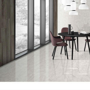 Azulejos de Porcelana Pulida y Esmaltada de 60x120cm, 600x1200mm, 24x48 Pulgadas, Azulejos Brillantes de Primera Calidad para Pisos y Paredes de Sala de Estar, Vestíbulo y Entrada - Product Image 1