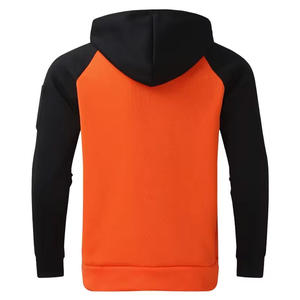 Conjunto de Sudadera con Capucha y Mangas Raglán para Hombre, Negro y Gris, Chándal Informal, Corte Regular, Ropa de Otoño - Product Image 5