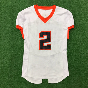 เสื้อฟุตบอลอเมริกันคุณภาพพรีเมียม ปี 2026 ชุดฝึกซ้อมแบบสั่งทำพิเศษ แขนสั้น สำหรับผู้ชาย ผลิตในประเทศปากีสถาน - Product Image 1