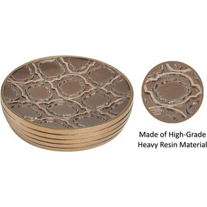 Set Moderno di 4 Accessori per Bagno con Dispenser Sapone, Bicchiere, Portaspazzolino e Portasapone per Uso Domestico - Product Image 3