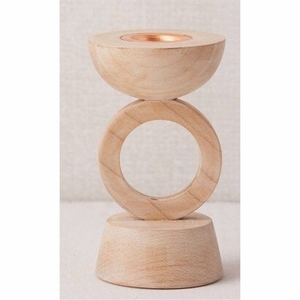 Luxury Wooden Incense Burner Modern Geometric <b>Ring</b> Design <b>Arabic</b> Bukhoor Mabkhara Bakhoor Holder Oud Charcoal Burner Home Decor - Product Image 1