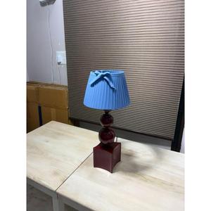 Lámpara de Mesa Hecha a Mano, Lámpara de Mesa Tradicional con Multicolores, Diseño Único y Novedoso, Pantalla de Tela Estilo Empire, Decoración para Dormitorio, Venta al por Mayor - Product Image 3