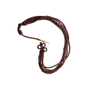 Cordon d'épaule en coton 100% pour robe, avec embouts en laiton argenté, personnalisé, de haute qualité - Product Image 6
