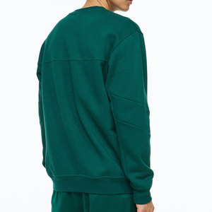 Fleece Oversized Streetwear Sweatshirt Heavyweight Cotton Soft Fabric Vintage Aesthetic Relaxed Fit Drop Shoulder Sweatshirt - Product Image 6