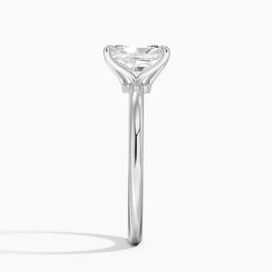 Bague BOJ 065 en argent 925 avec diamant solitaire Elodie taille poire radiant 2 carats couleur D VVS1 Moissanite certifiée GRA – Offre à prix réduit - Product Image 3