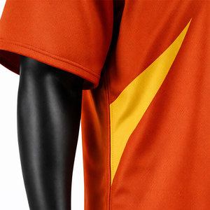 Men <b>Baseball</b> Uniform Shirt Button Front Athletic Team Apparel Supplier Wholesale OEM ODM - Product Image 6