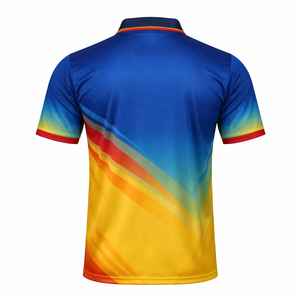 Camiseta de Cricket Personalizada al por Mayor, Transpirable, de Secado Rápido, que Absorbe la Humedad, 100% Poliéster, Fabricante OEM Directo, Camisetas Personalizadas al por Mayor - Product Image 2