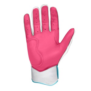 Gants de frappeur de baseball en cuir Cabretta personnalisés, manchette courte, logo personnalisé, haute adhérence, antidérapants, souples, légers, pour l'entraînement et l'équipe - Product Image 5