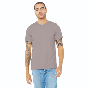T-shirt décontracté bleu pour homme Powerhouse Gym, logo imprimé à l'avant, anti-plis, en fibre de polyester 180g, respirant, motif Spring Dot - Product Image 3