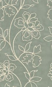 Tissu en coton à motif de feuillage brodé, tissu en coton léger pour femmes, utilisation textile de maison - Product Image 2