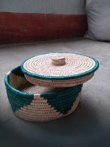 Panier de rangement en herbe Sabai, fait main, produit écologique, vente en gros, meilleur prix - Product Image 3