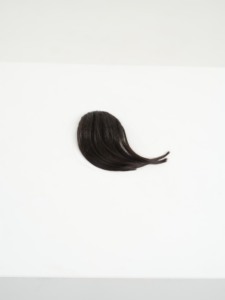 Extensiones de flequillo sintético con clip, hechas en Corea, con corte recto y voluminoso, flequillo frontal natural y liso con clips para mujer - Product Image 5