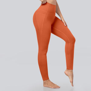 Leggings de mujer para entrenamiento y yoga, tela suave, cintura alta, ropa deportiva cómoda, leggings de yoga con cintura elástica - Product Image 6