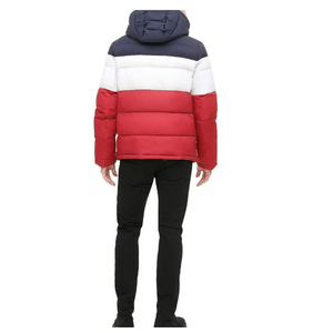 Men's Stylish High Street Woven Coated Hooded Waterproof Windproof Breathable Quick Dry Lightweight <b>Puffer</b> <b>Jacket</b> Winter - Product Image 2
