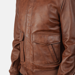 Men Genuine <b>Leather</b> Breathable Finer Threads <b>Jacket</b> Zipper Coat Autumn Hooded <b>Long</b> Sleeve Street Cool Solid Color Casual - Product Image 5