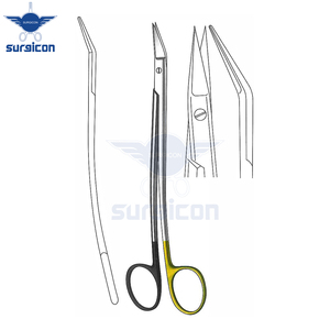 Ciseaux Dean à lame simple 12 cm / 4-3/4 pouces, très tranchants, à lame dentelée, Super Cut TC, ciseaux chirurgicaux médicaux de précision - Product Image 2