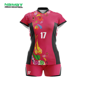 Ensemble d'uniformes de volley-ball pour femmes personnalisés par sublimation, respirant, tenue d'entraînement sportive féminine, séchage rapide, maillot d'équipe - Product Image 1