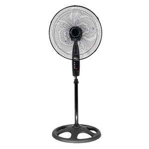 Ventilador de pedestal eléctrico Blade Ventilador mecánico de plástico negro transparente de 18 pulgadas 220V TW - Product Image 1