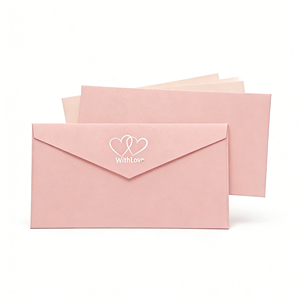 Sobres de Regalo de Papel Kraft Personalizados al por Mayor, Elegantes Sobres de Agradecimiento - Product Image 1