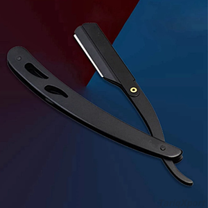 Fine Finishing Classic Design Stainless Steel Straight Shaving <b>Razor</b> Single Blade Custom Logo Stock High Quality Body & Face Use - Product Image 6