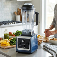 Sudex 1.8L Keuken Multifunctionele Blender Fruit- en Groentesapcentrifuge Elektrische Hoge Snelheid 9-Snelheden IJsvergruizer BPA-Vrij Huishoudelijk