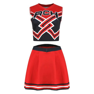 Conjunto de Top y Falda de Animadora para Mujer, Disfraz de Animadora para Cosplay, Halloween, Fiestas, Diseño Personalizado, Elegante y Cómodo - Product Image 2