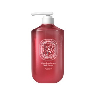Loción corporal blanca coreana K-Beauty con aroma temporal a bosque amaderado, hecha en Corea, 1077ml, cuidado de la piel - Product Image 1