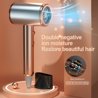 Sèche-cheveux portable 1500W Revair à moteur DC haute vitesse, ions négatifs, métal, pour salon, usage domestique et hôtelier, sans fil