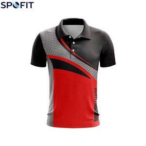 Polo homme sur mesure avec design personnalisé, 100% polyester, séchage rapide, respirant, service OEM et ODM, polo homme personnalisé - Product Image 1