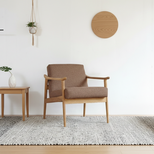 Sillón de Salón de Estilo Moderno, Tapizado, con Estructura de Madera de Teca Sólida de Lujo, Inclinable y Ajustable, Muebles para Sala de Estar y Dormitorio - Product Image 2