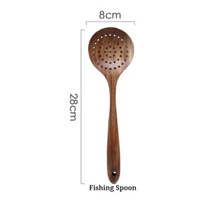 Ensemble de couverts de cuisine en bois écologique et durable de qualité supérieure avec tailles et logo personnalisables pour restaurants, traiteurs et usage domestique - Product Image 6