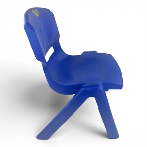Children's Plastic <b>Chair</b> Easy <b>Stackable</b> Eco-Friendly 18" Height One-piece PP Seat Noise Reduction Modern Outdoor for Toddlers - Product Image 3