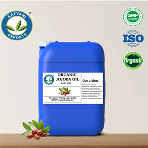 Aceite de Jojoba Orgánico Prensado en Frío 100% Puro y Natural de Grado Terapéutico, Fabricante a Granel de Aceite Portador por Katyani Exports - Product Image 4