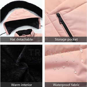 Chaqueta Parka Elegante para Mujer, Estilo Moderno, Chaqueta Parka para Exteriores, Chaqueta Parka Larga para Mujer, Chaqueta Más Vendida - Product Image 6